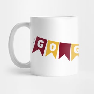 Go Gophs Flags Banner Mug